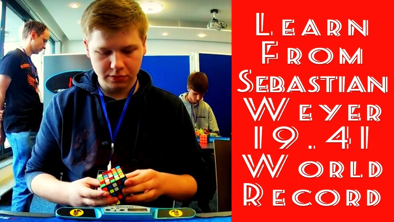 Learn From Sebastian Weyer 19.41 4x4 World Record Single [Reconstruction]