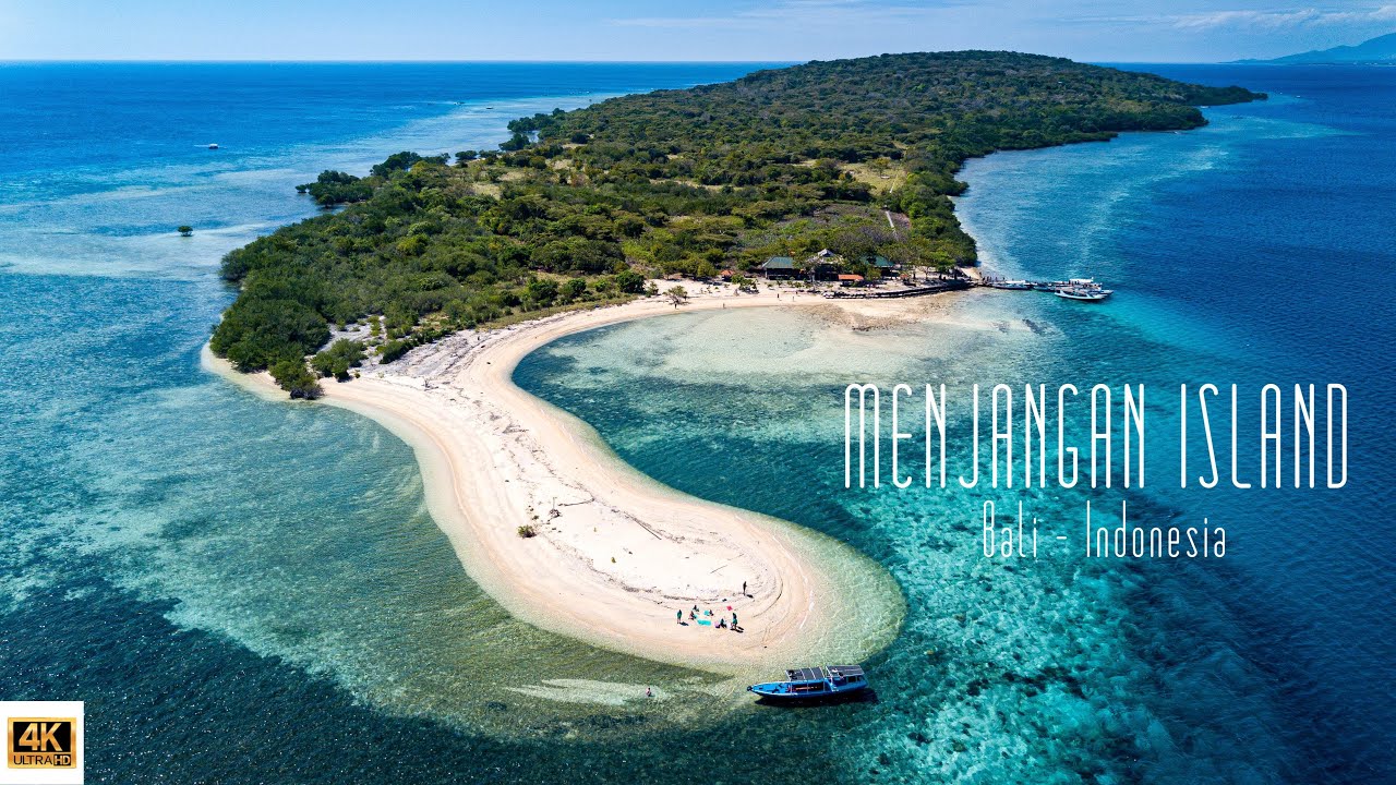 🇮🇩 4K drone video of Menjangan Island, Bali, Indonesia,