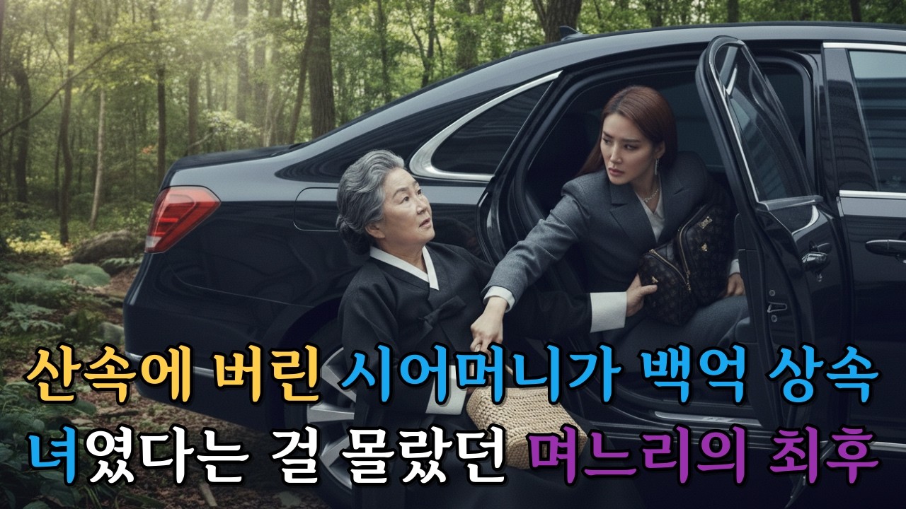 "산속에 버린 시어머니가 백억 상속녀였다는 걸 몰랐던 며느리..."ㅣ오디오북 ㅣ인생사연 ㅣ 감동사연