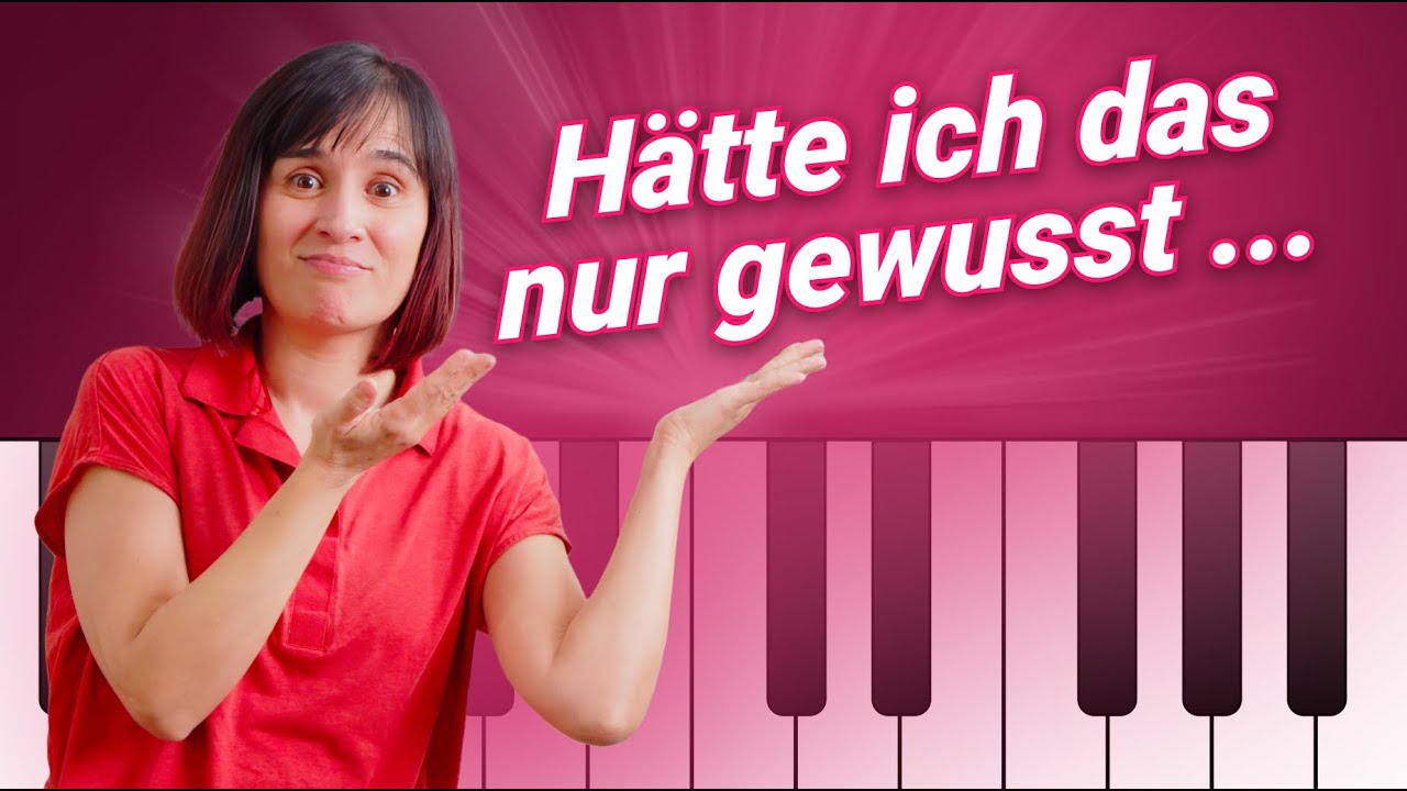 7 Dinge, die jeder Klavieranfänger wissen sollte