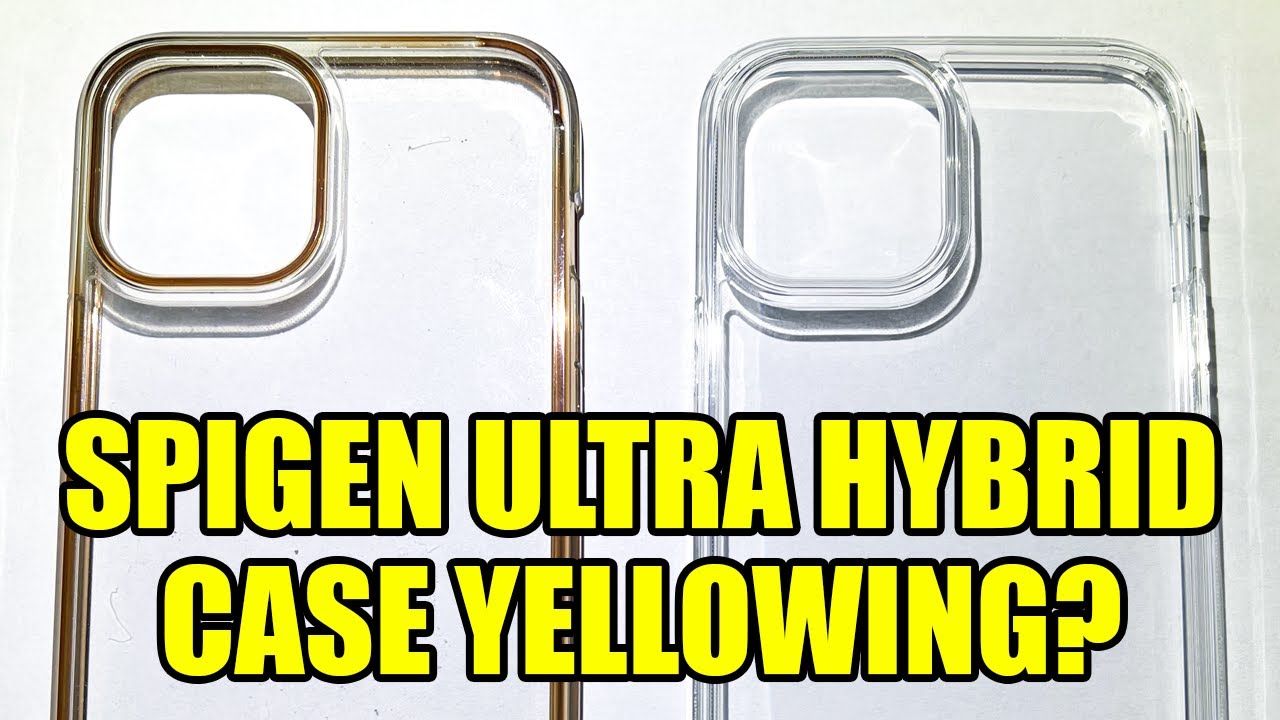 My Clear Phone Case Turned Yellow??? | Spigen Ultra Hybrid for iPhone 12 Pro Max