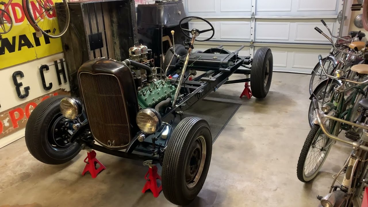 1929 Ford AV8 Chassis Walk Around