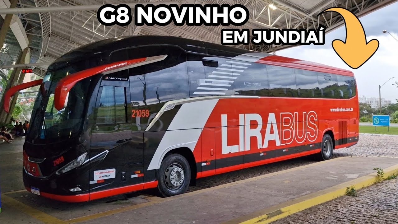 NOVO MARCOPOLO G8 DA LIRABUS EM JUNDIAÍ ! MOVIMENTO DE ÔNIBUS NA RODOVIÁRIA DE JUNDIAÍ COM NOVIDADE