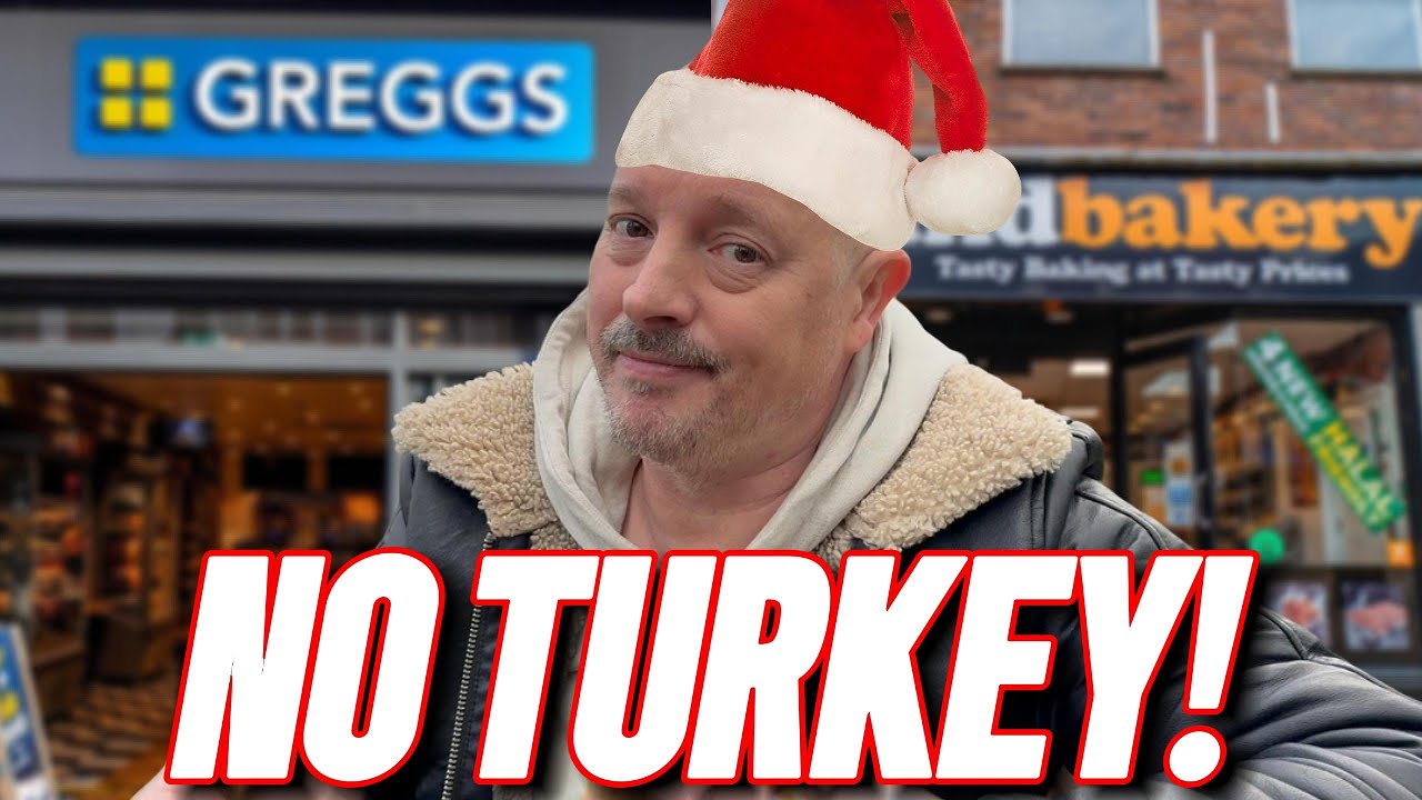 NO TURKEY! - Pro Baker REVIEWS Greggs & Poundbakery Festive Menu
