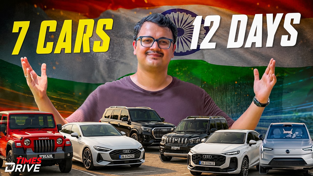 Upcoming Cars in India: 7 NEW CARS, 12 DAYS! 🤯 | Mahindra, MG, Skoda, BMW, Audi & More | Times Drive
