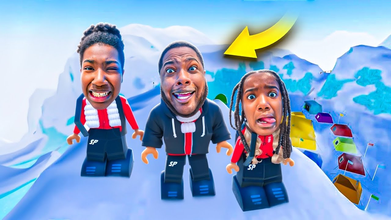 ROBLOX LAST PERSON TO FREEZE WITH BIG E , KAYLA AND PARIS