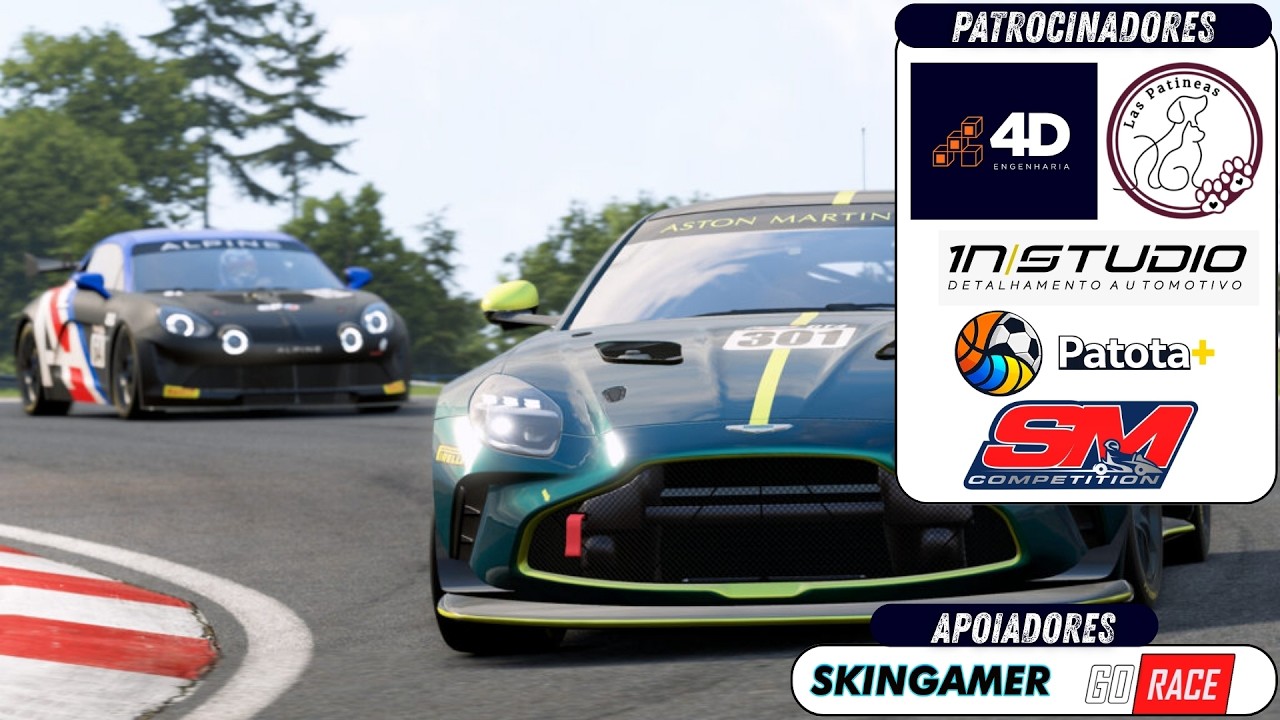 GT3 E GT4 EM LAGUNA SECA | ETAPA 4FUN | AUTOMOBILISTA 2 | LIGA LETS GO