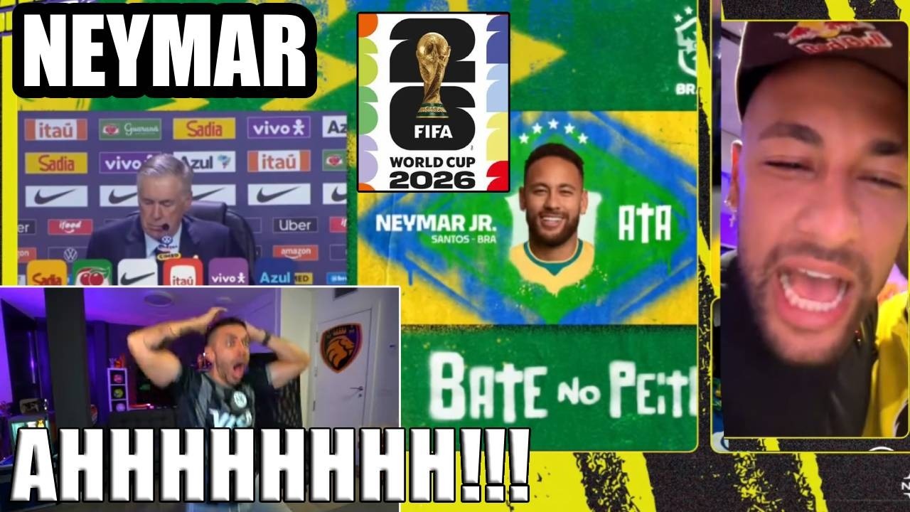 DjMaRiiO REACCIONA A NEYMAR CONVOCADO AL MUNDIAL