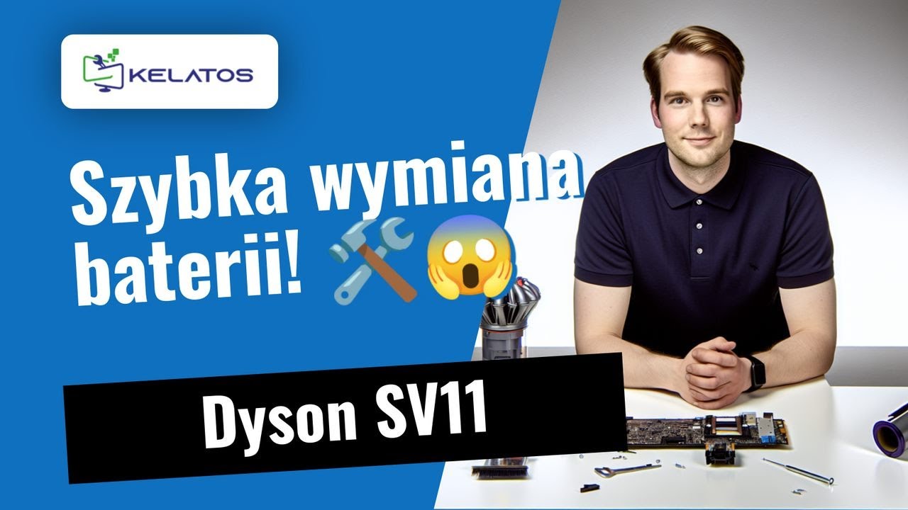 Tw&oacute;j Dyson SV11 nie ładuje? Zmień baterię szybko! 🛠😱