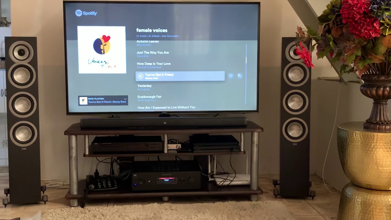 NAD C388 with ELAC Unifi UF5