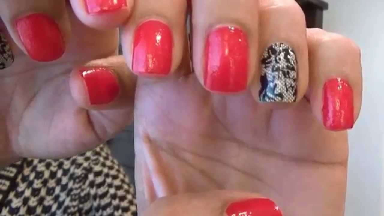 $1 Sally Hansen Nail Polish Strips - Demo/Review
