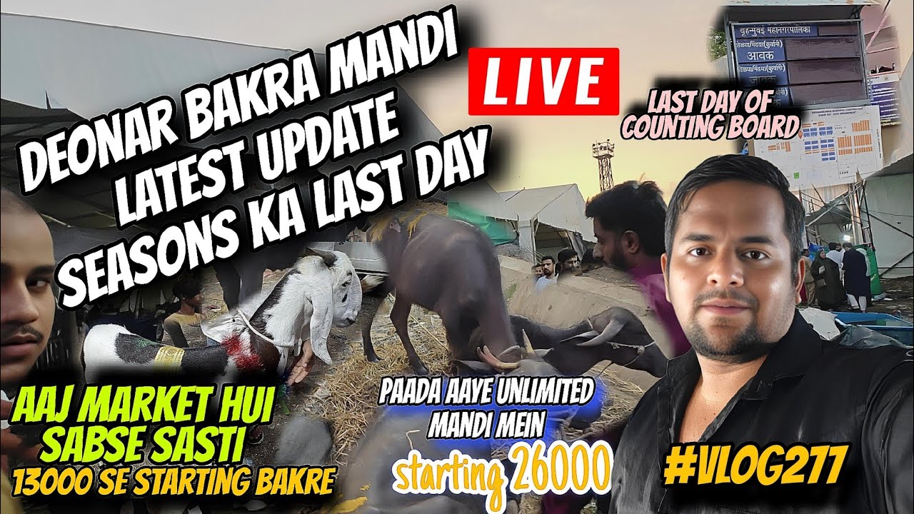 Deonar Bakra Mandi latest update || Explore Deonar Full Detail Vlog || Mandi Ho Gayi Sasti