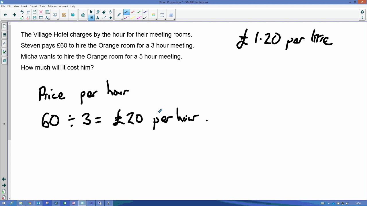 Direct Proportion for L2