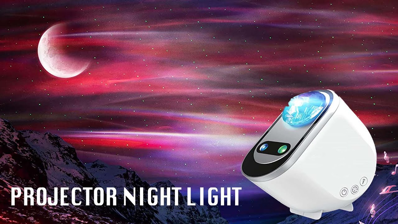 Aurora moon projector night light Star Galaxy Projector with Remote Control