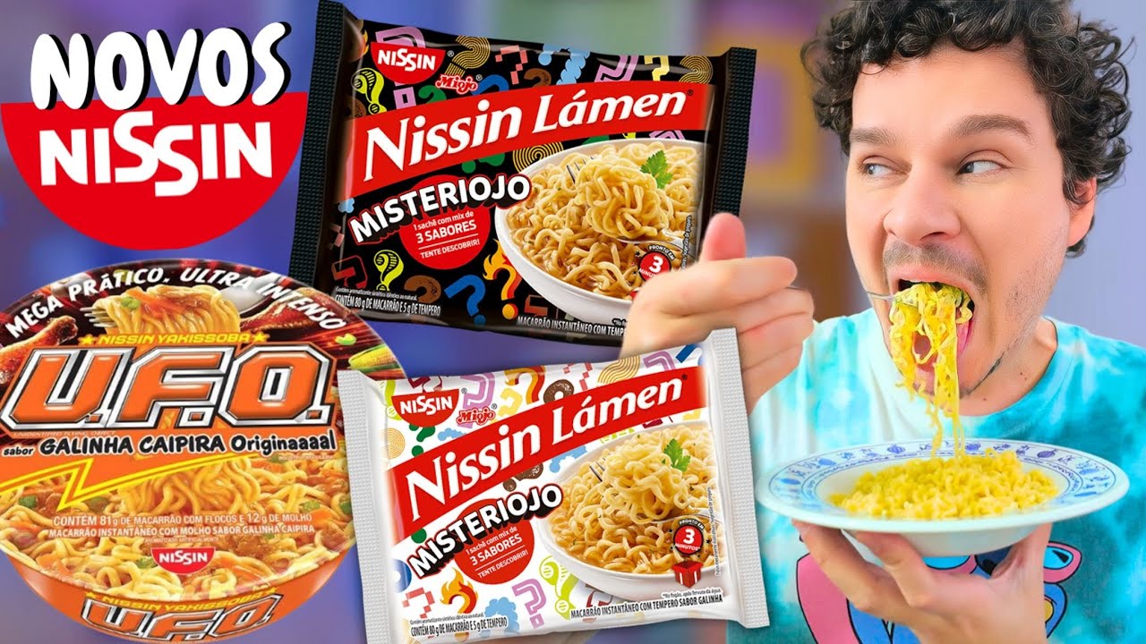 MISTERIOJO / PROVANDO MIOJOS DE SABORES SURPRESA - Vale a pena?