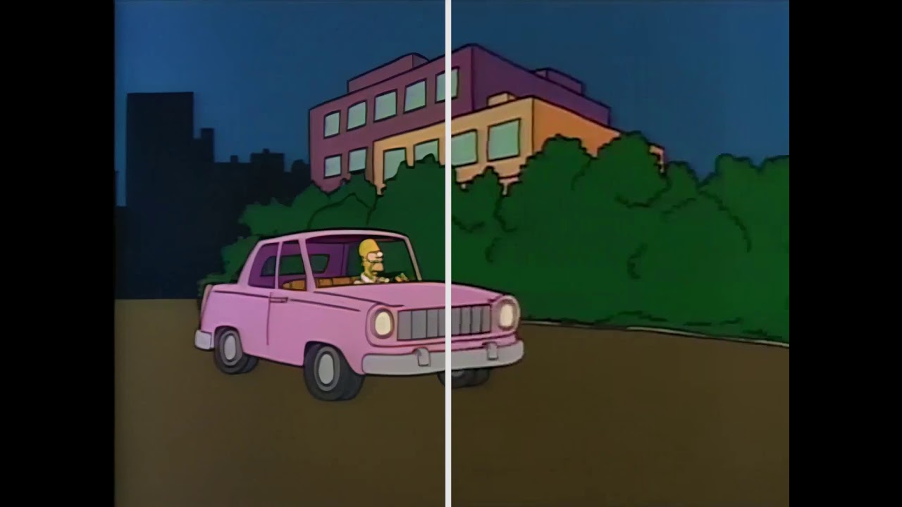 The Simpsons Intro - Side By Side