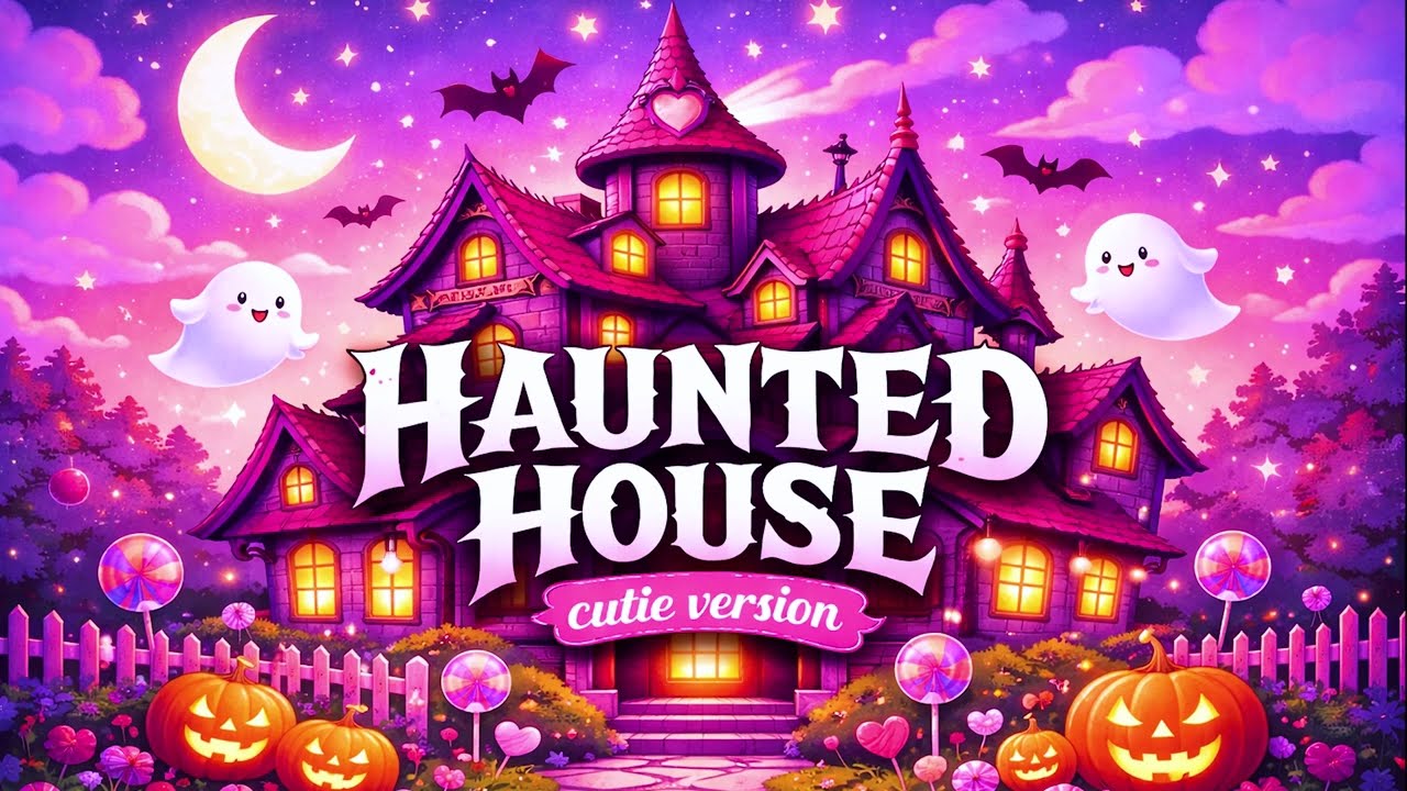 HAUNTED HOUSE [Cutie Version] 다크 K-Pop 스타일 | Double Eleven Studio | CC for lyrics