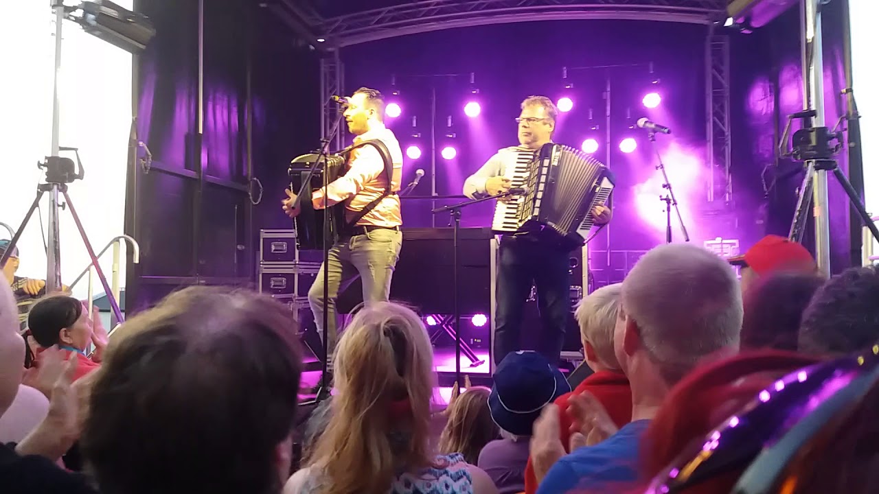 Johan Veugelers & Dirk Bauters het snelste liedje op Accordeon