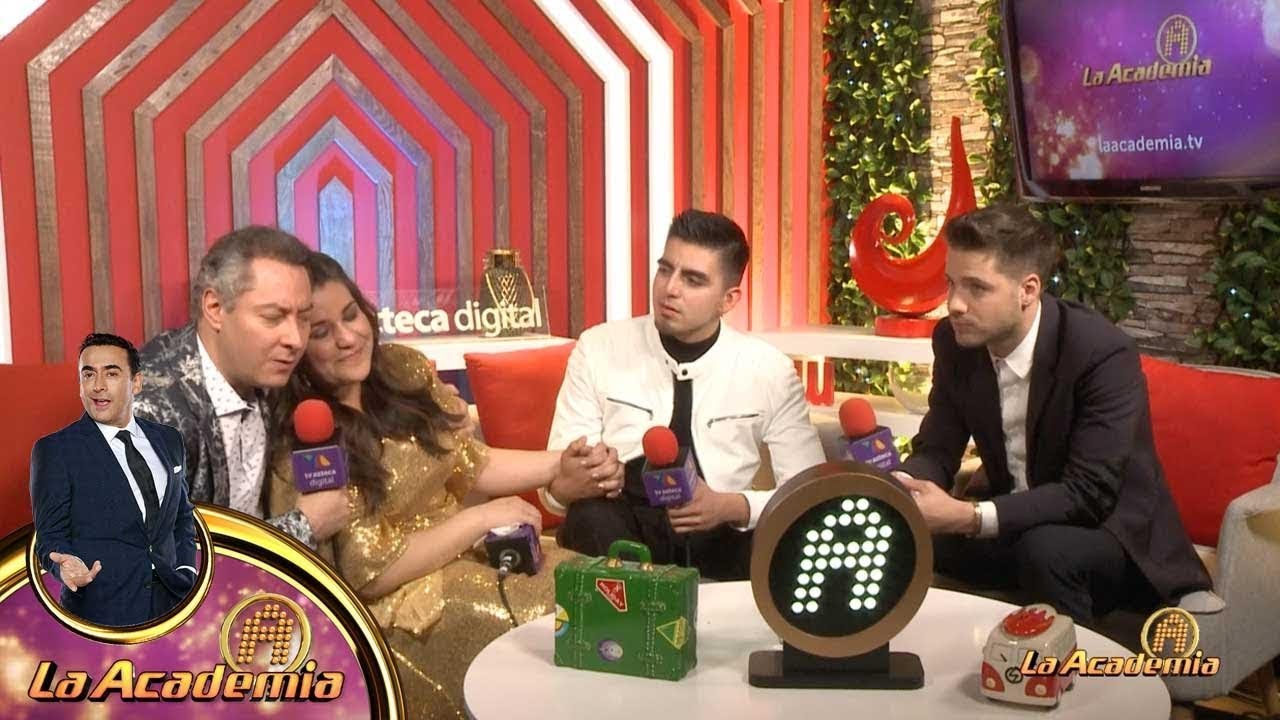¡Jona llegó de visita! Y los maestros hablaron con María Fernanda. | La Academia