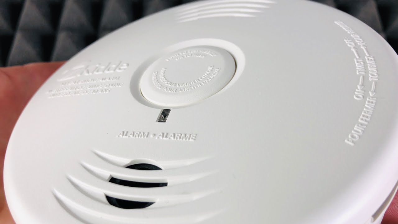 Kidde Talking Smoke Alarm - 10 Year Worry Free - Unboxing