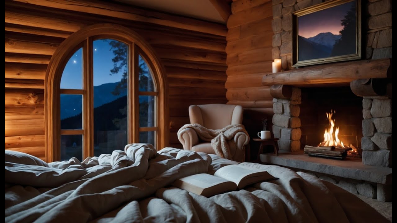 Ready for Reading | Warm Fireplace Ambience | Settle, Pause, Renew