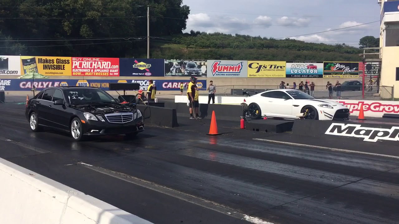 Mercedes E550 custom exhaust, Nitrous, Tune