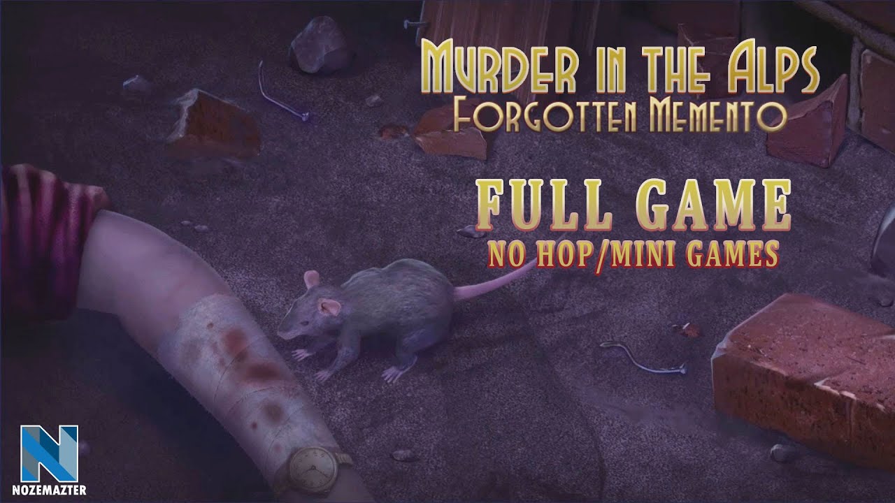 [Full Game] Murder in the Alps: Forgotten Memento | No HOP/No Mini Games | Gameplay