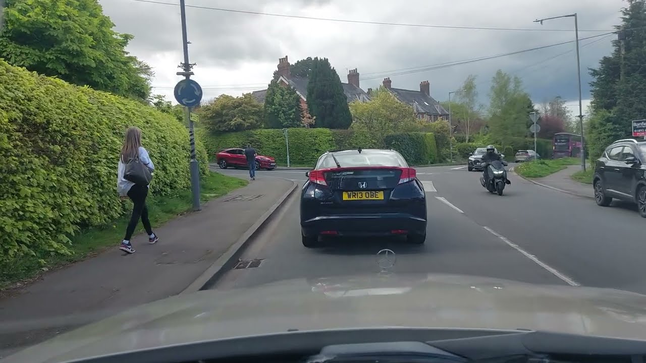 Driving in Crowborough, England (May 2024)