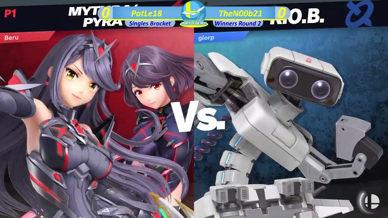 SocaSmash 163 Ultimate Singles: PatLe18 (Pyra&Mythra) vs TheN00b21 (R.O.B.) Winners Round 2