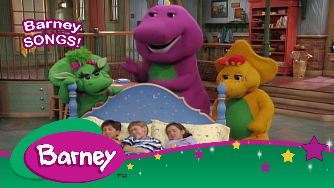 Barney | 3 In A Bed! | SONGS for Kids