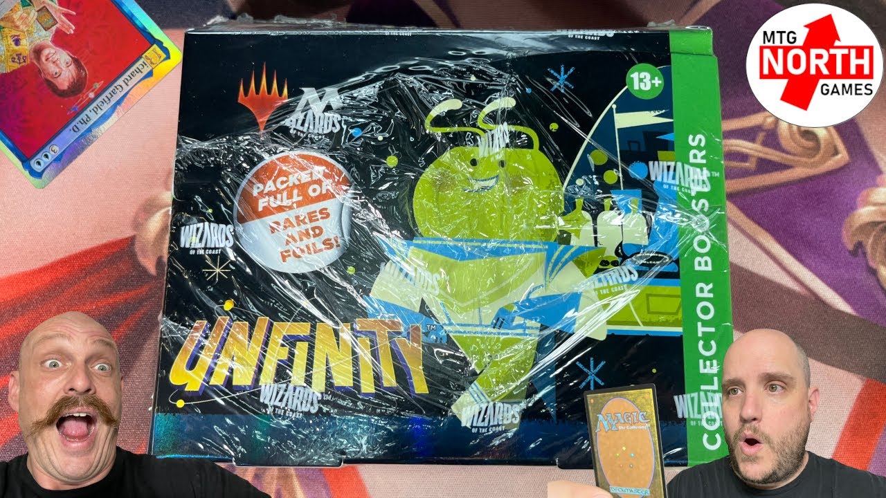 Unfinity Collector Booster Box Opening! THESE FOILS 🔥! MTG
