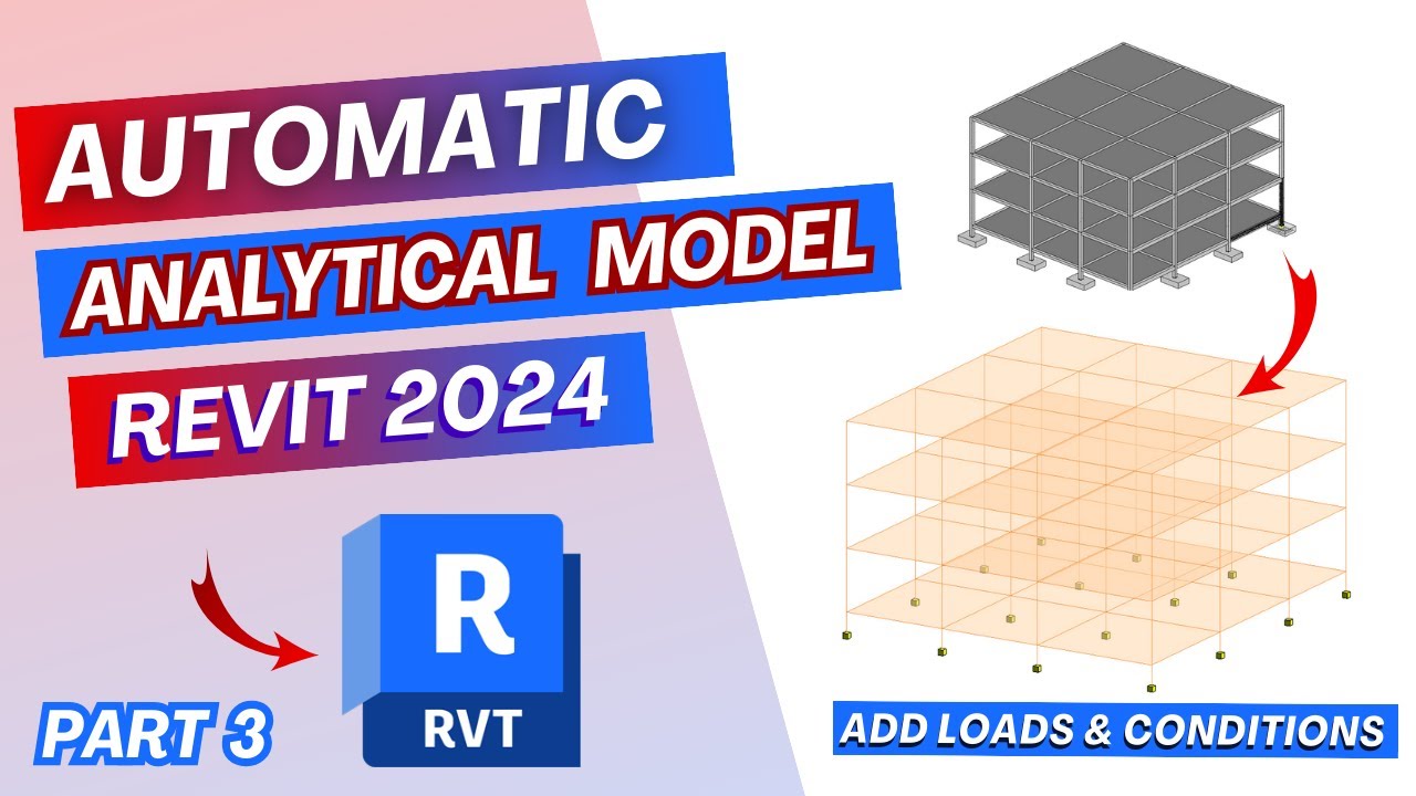 Автоматизация аналитических моделей в Revit 2024 | Добавление структурных нагрузок и граничных ус...