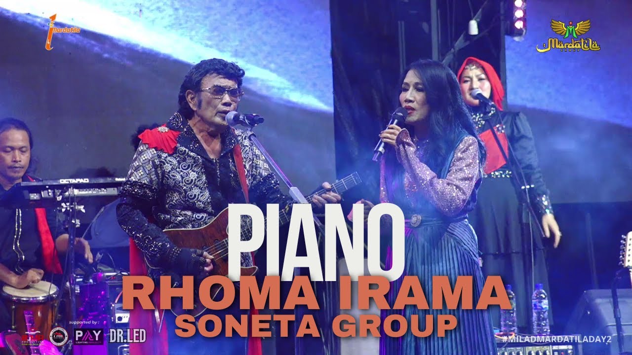 PIANO - RHOMA IRAMA & RITA SUGIARTO | MILAD MARDATILA KE 1