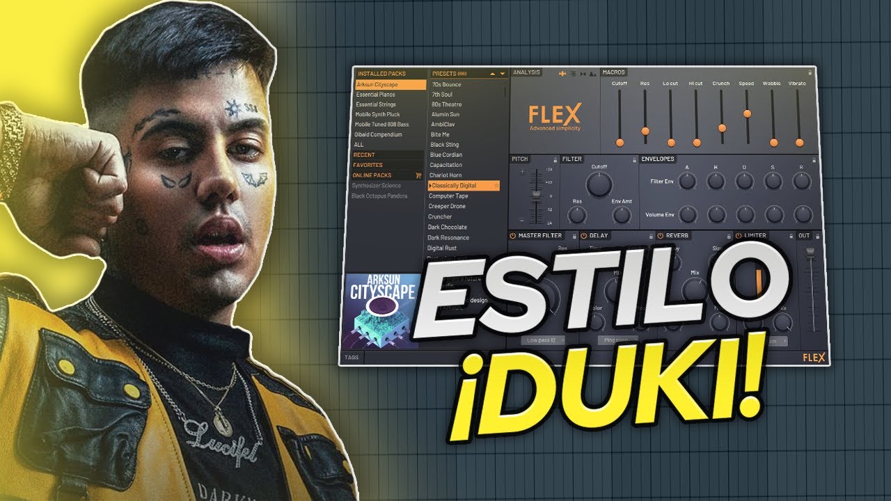 Haciendo un BEAT estilo DUKI con PLUGINS NATIVOS en 2021 | Fl Studio 20
