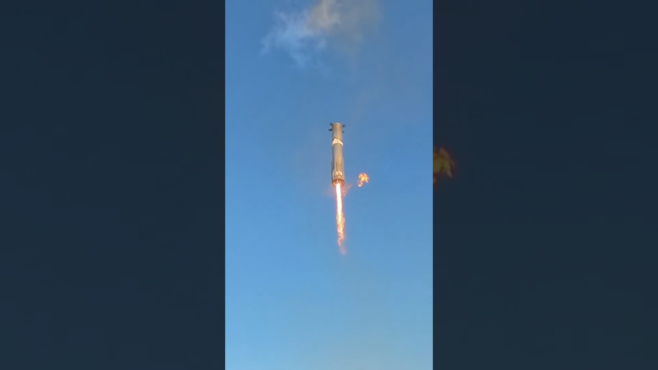 HOVER! SpaceX hovering the Super Heavy booster | Starship Flight Test 11