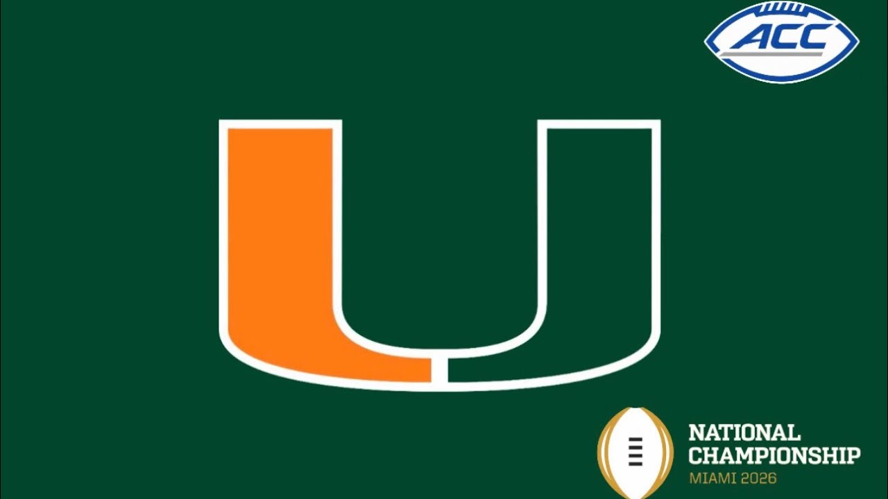 Miami Hurricanes touchdown song CFP CHAMPIONSHIP