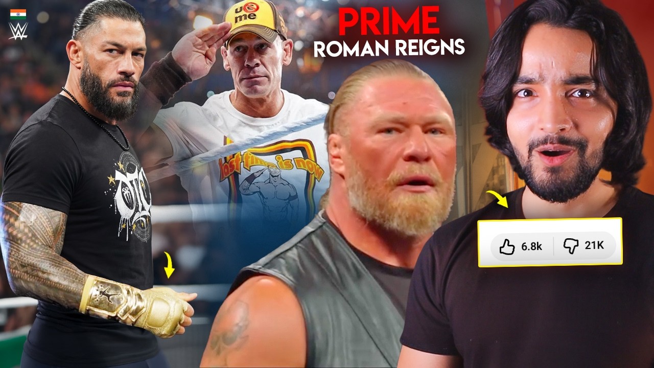 Asli Roman Reigns💀🔥...Brock Lesnar Wrestlemania Planning, John cena Return