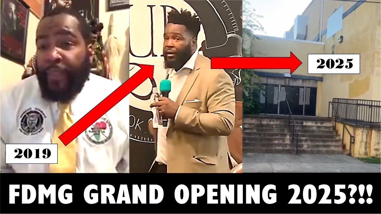Did UMAR JOHNSON change the FDMG Grand Opening date to 2025?!!!