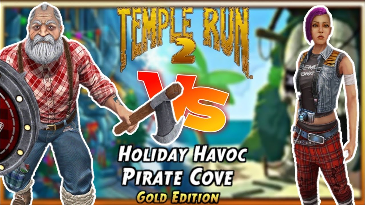 Sigur Frostbeard Lumberjack VS Maria Selva Rocker Holiday Havoc Temple Run 2
