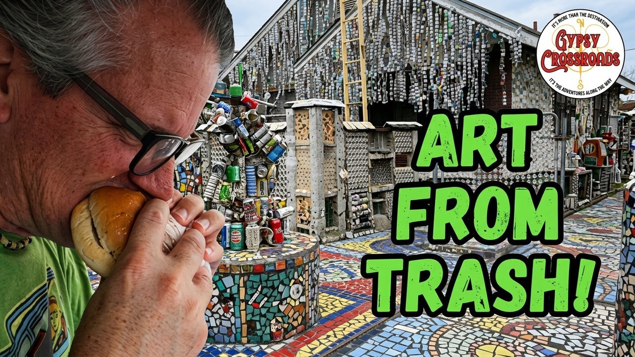 Discover the Secrets of Smither Park: Cool recycled art in Houston TX
