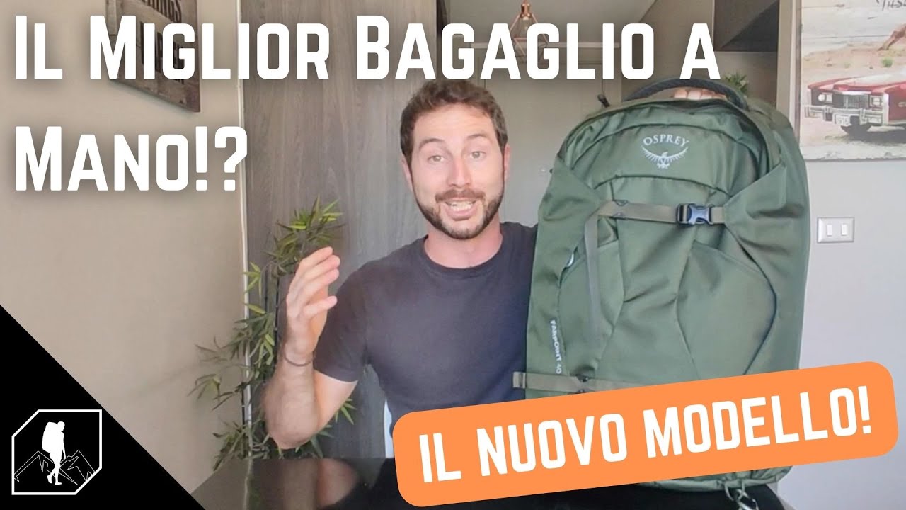 New Osprey Farpoint 40 | Recensione zaino Bagaglio a Mano (Priority)  Osprey