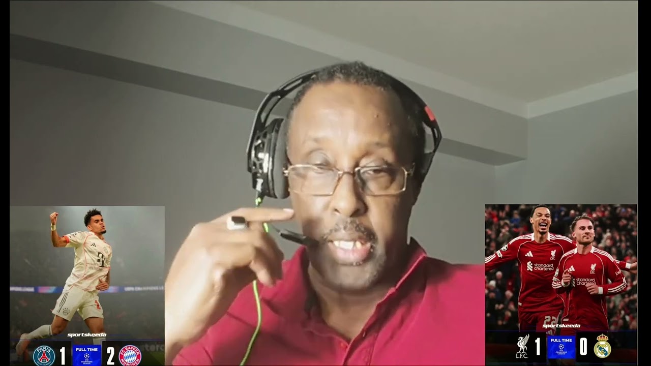 Liverpool oo gurigeeda ku garaacday R.Madrid,B.Munchen oo garaacday PSG