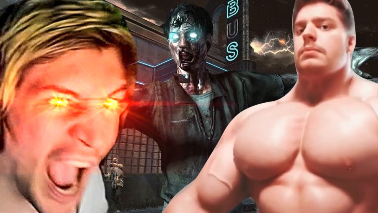 xQc MALDS Playing Black Ops 2 ZOMBIES with Jesse & Omie