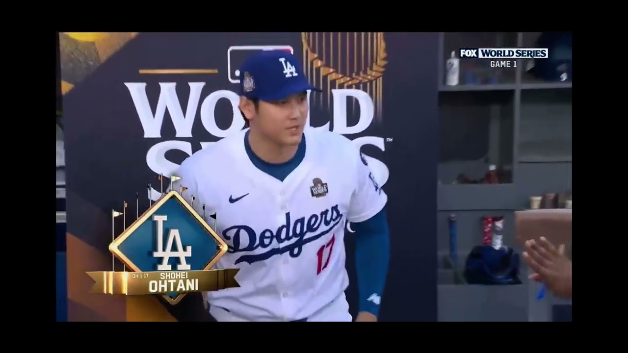 2024 Yankees Starting Lineup Up introduction in LA