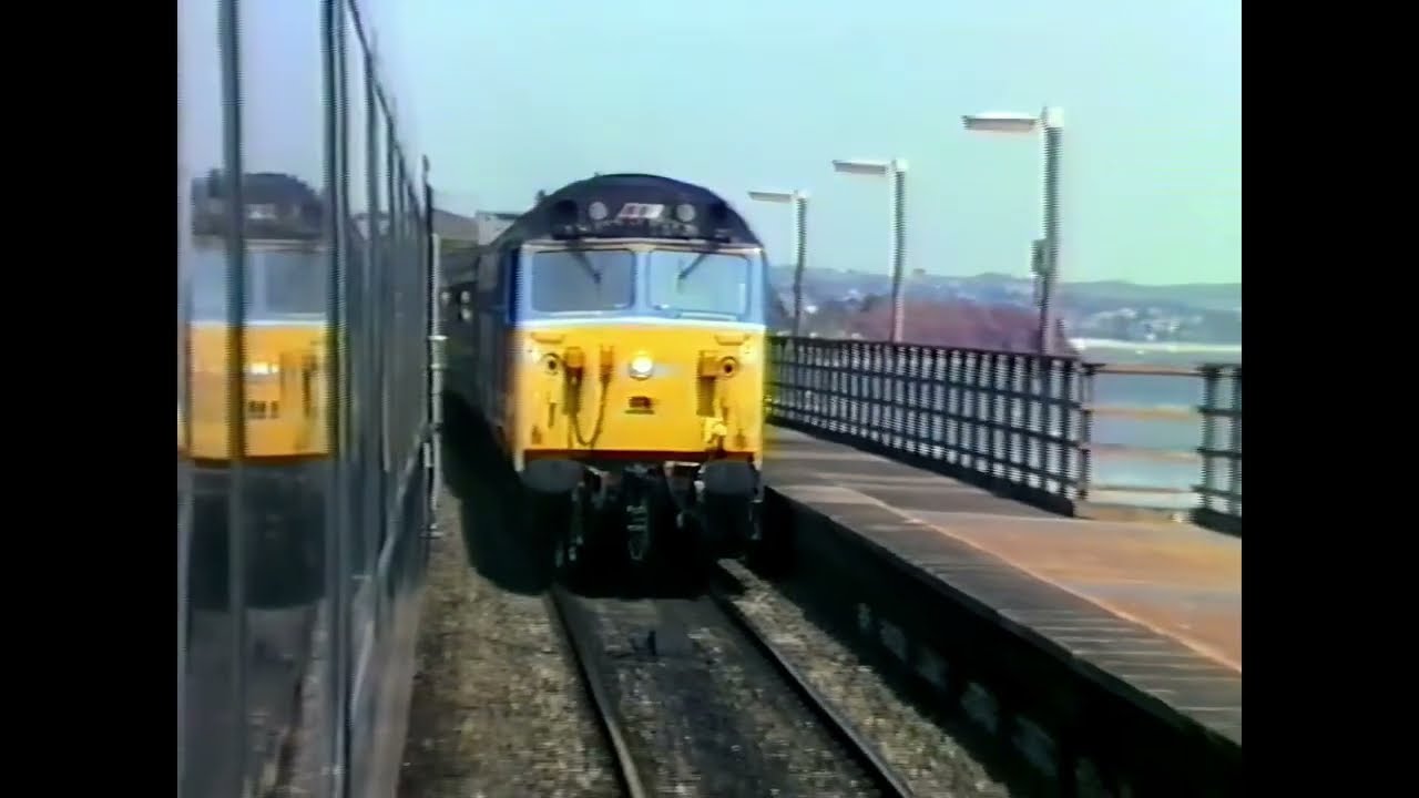 BR in the 80s - Dawlish Sea Wall