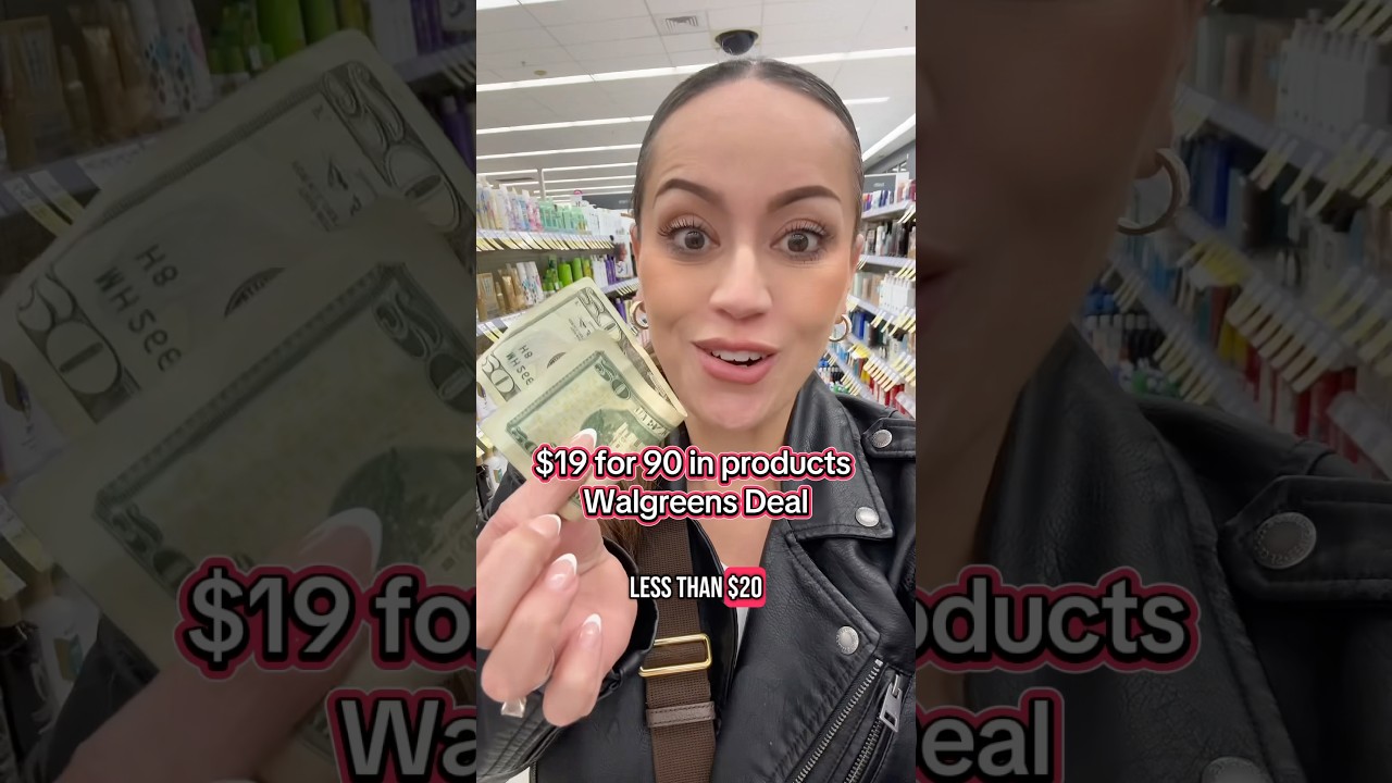 🔥Walgreens deal rolling register rewards! $19 for $90 in products! 02/23to 03/01. #deals #walgreens
