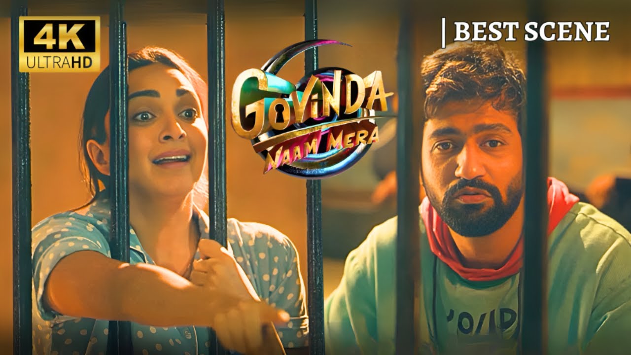 Vicky Kaushal और Kiara Advani को हुई Jail ? - Govinda Naam Mera - New Movie Best Scene (4K)