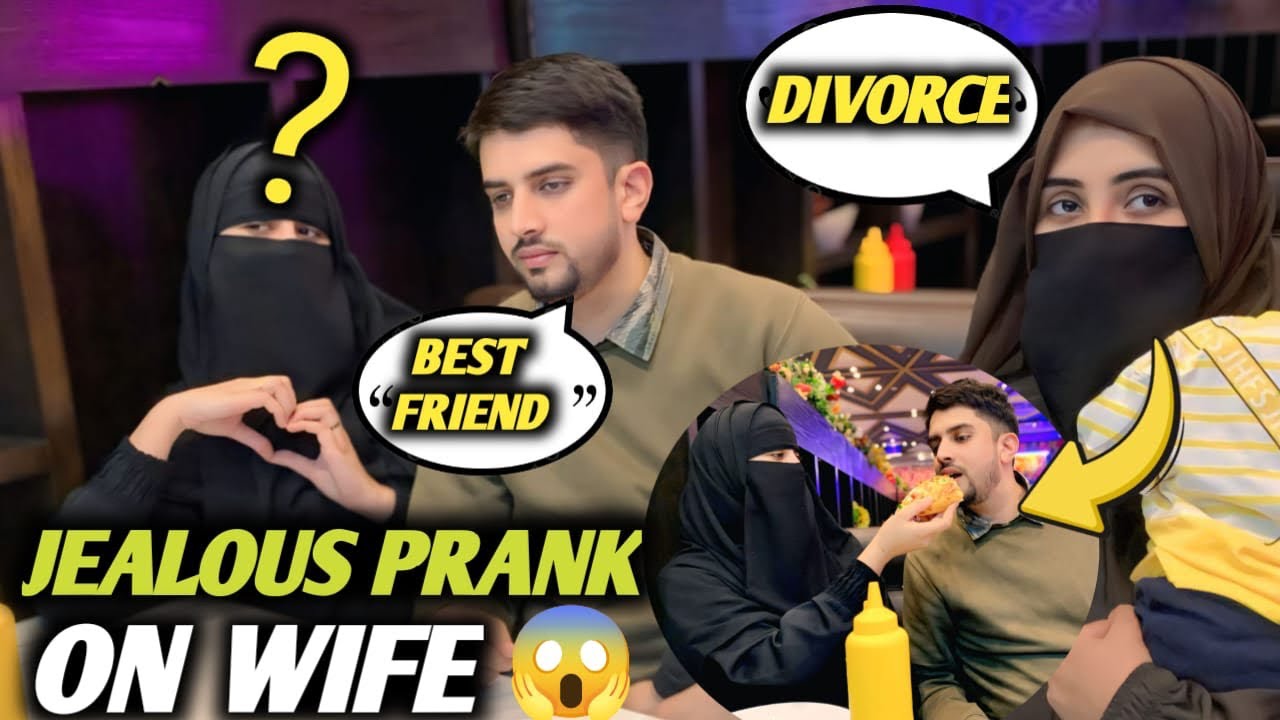 JEALOUSY Prank On Wife || She Slapped Me 🥺|| Extremely Gone Wrong 😭 || @HaniyaShehzadWorld