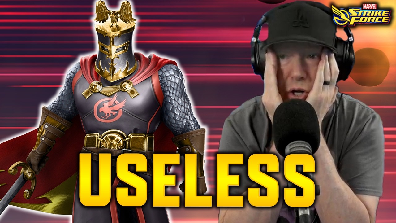 BLACK KNIGHT DOES NOTHING - MARVEL Strike Force - MSF