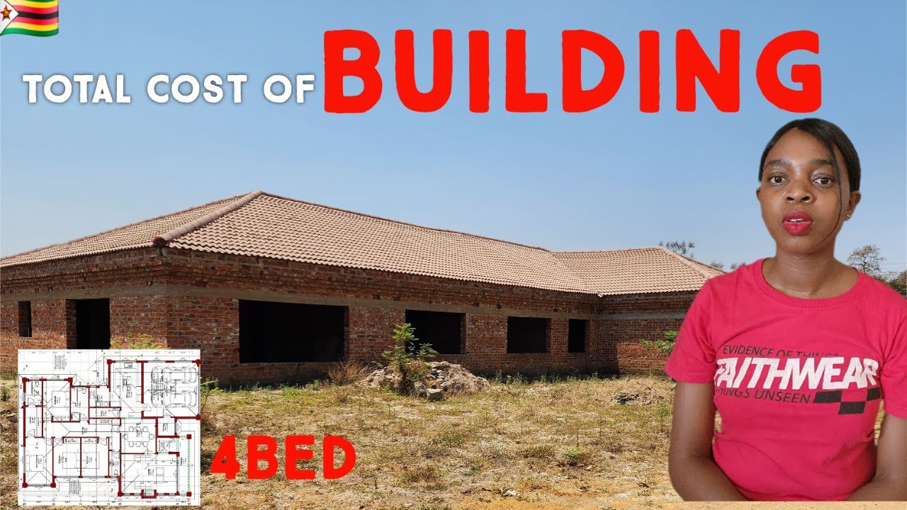Total Cost of Building a 4 Bedroom House in Zimbabwe (2025 update) #buildinginzimbabwe